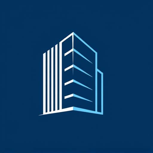 Logo aziendale stilizzato Avanguardia Facciate, rappresentante un profilo di edificio moderno con linee pulite e un colore blu intenso.